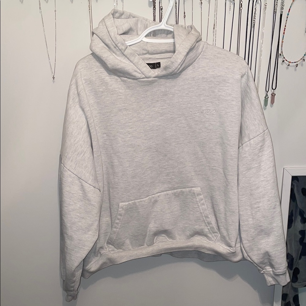 Grey Boohoo Hoodie